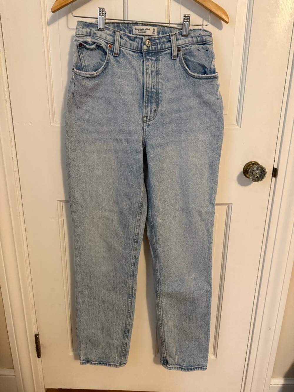Abercrombie & Fitch Jeans- Curve Love 90’s Straight Ultra High Rise